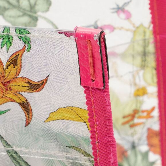 Gucci PVC Leather Flora Tote - FINAL SALE - Picture 11 of 14